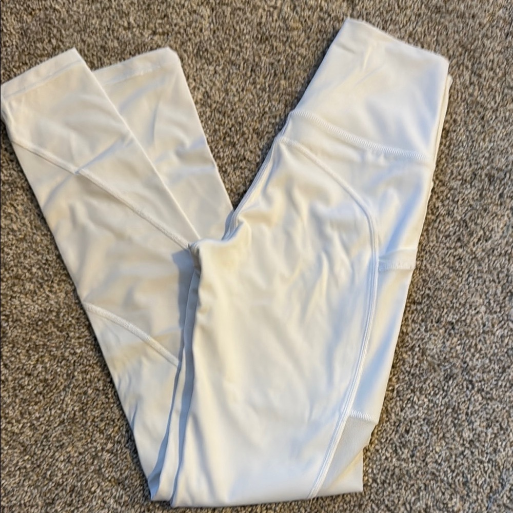 White Athletic Leggings